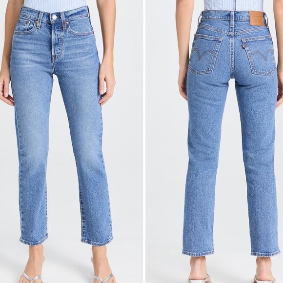 Levi's Wedgie Straight Jeans - size 25 - like new - Picture 1 of 4